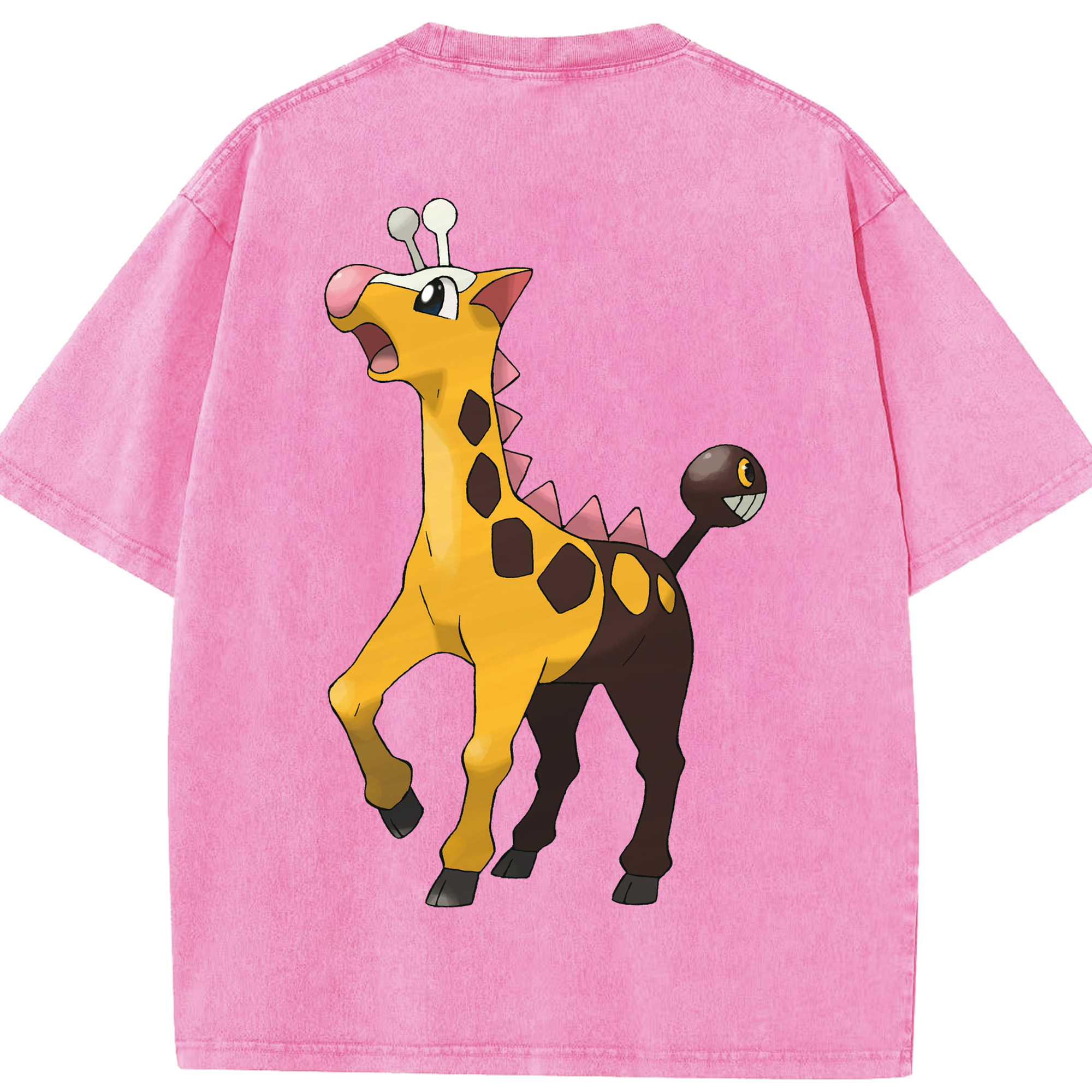 （画像用） ポケットモンスター Pokémon 綿100% ヴィンテージ風 半袖Tシャツ（背面プリント）